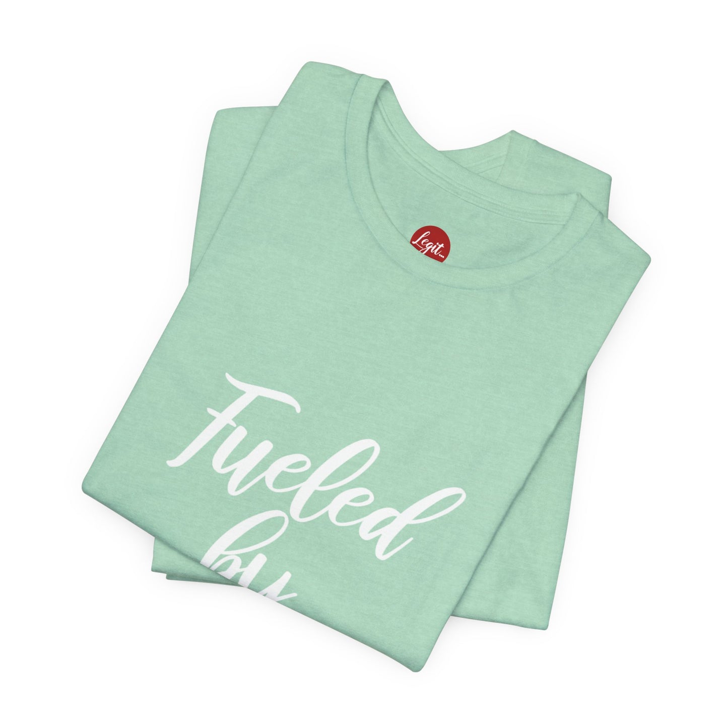 Fueled By Love Tee - Red Heart