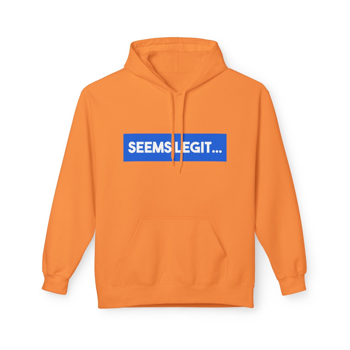 True Blue Seems Legit Bar Hoodie