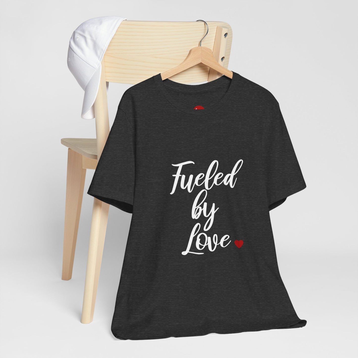 Fueled By Love Tee - Red Heart