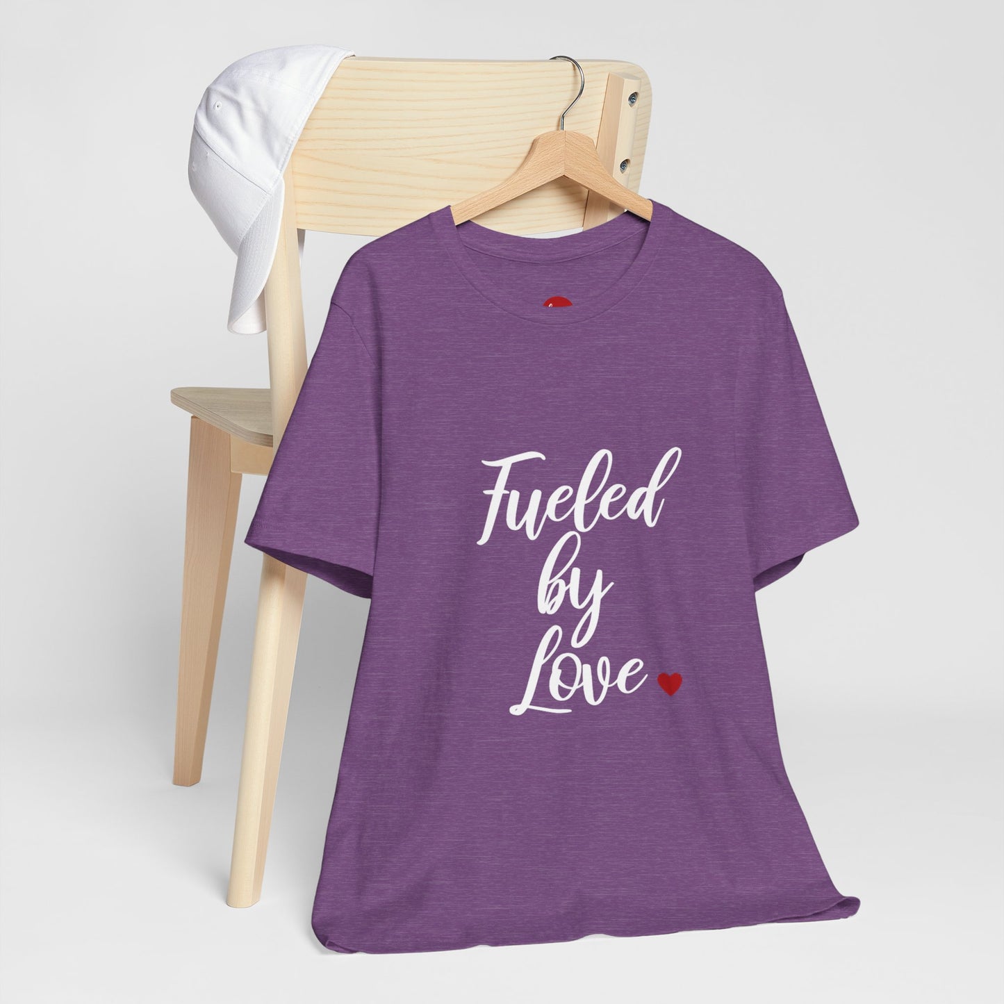 Fueled By Love Tee - Red Heart