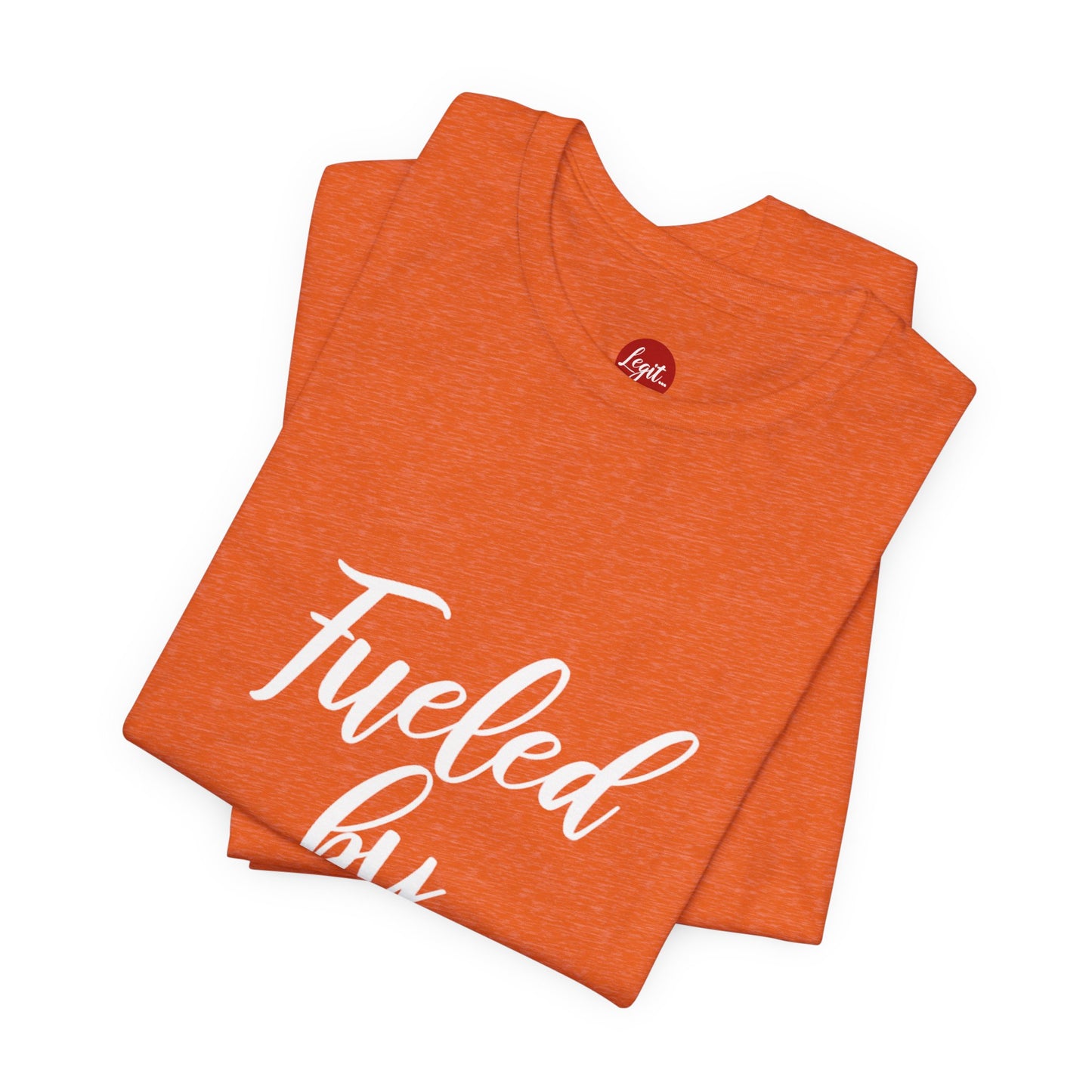 Fueled By Love Tee - Red Heart